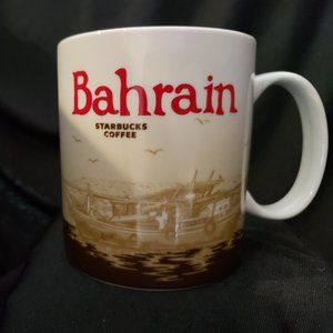 Bahrain Starbucks Mug Icon Series 16oz Ceramic (New) with sticker